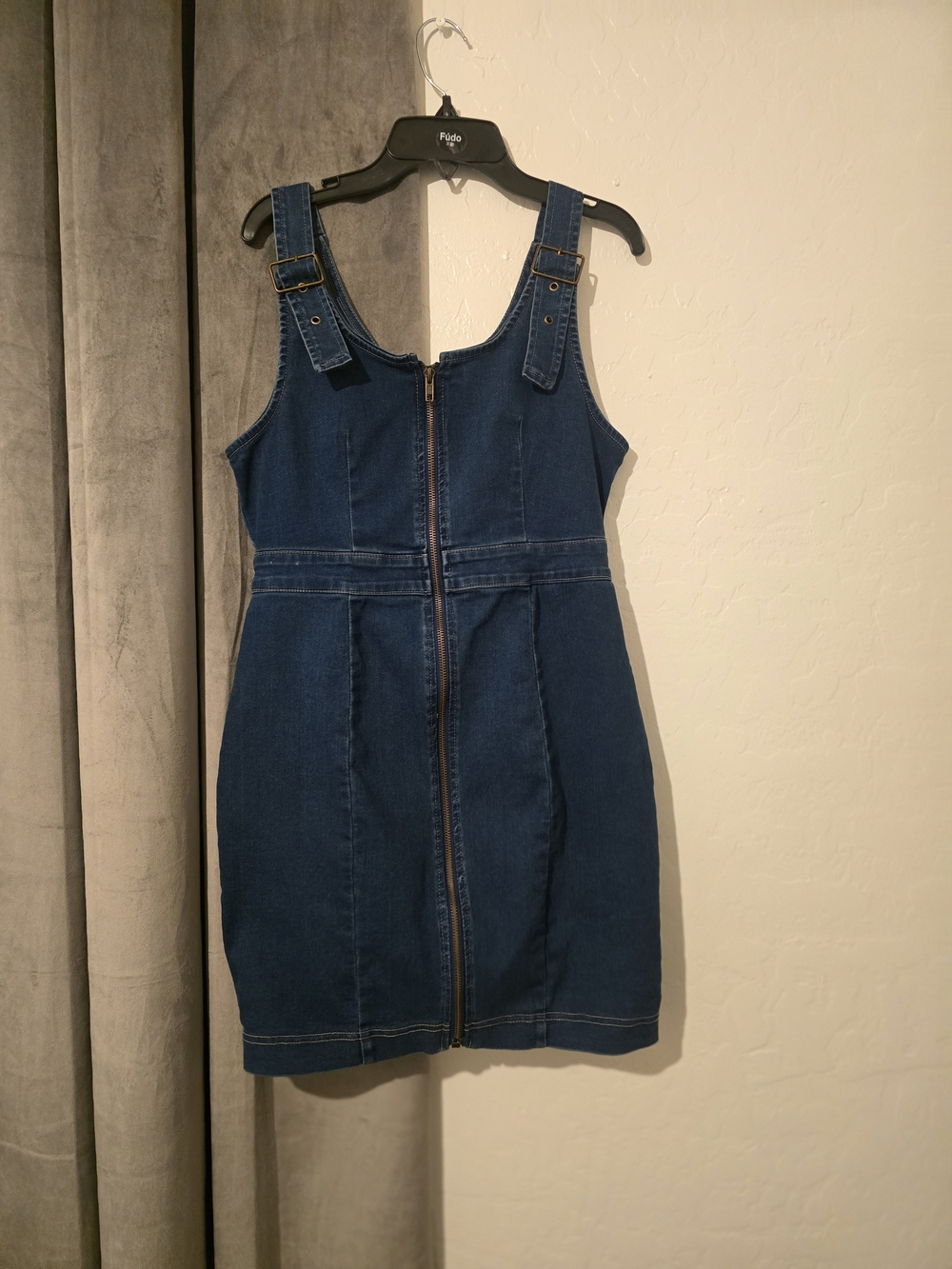 C'est Toi Denim Mini Dress Size Large Denim